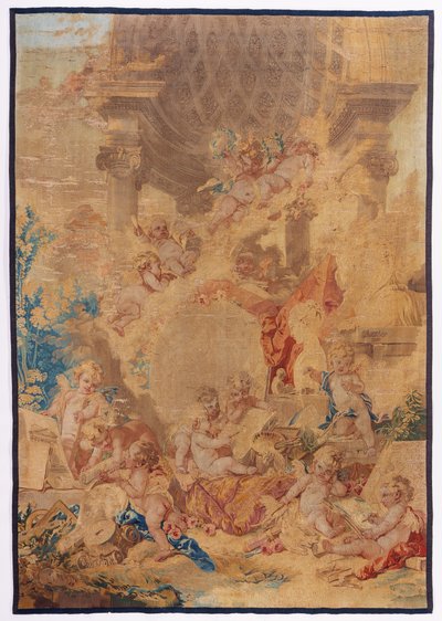 Les genies des Arts, 1761 von Francois after Boucher